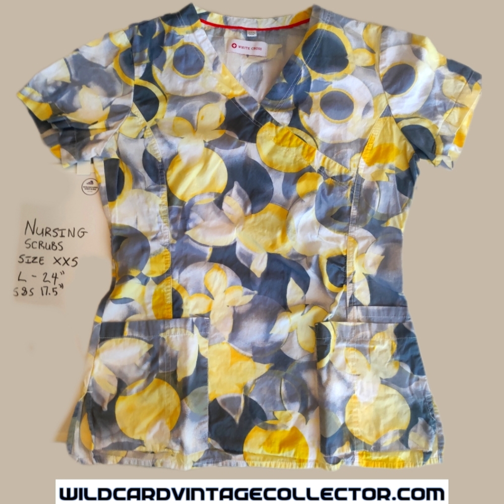 Nursing Health Care Uniform XXS top shirt short sleeve